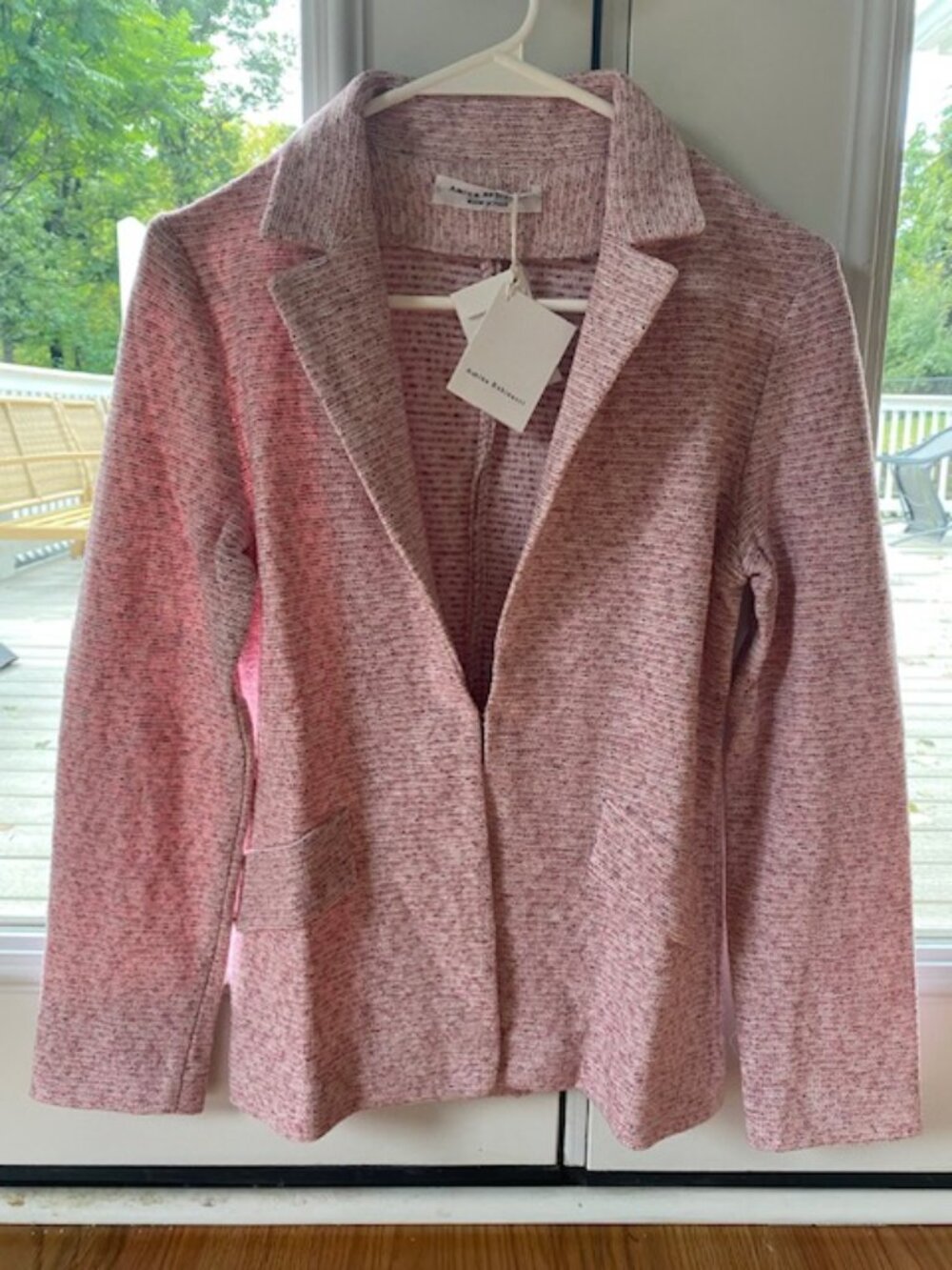 Amina Rubinacci Samira Knit Blazer Tag 42 (US size Small) NEW in Bag